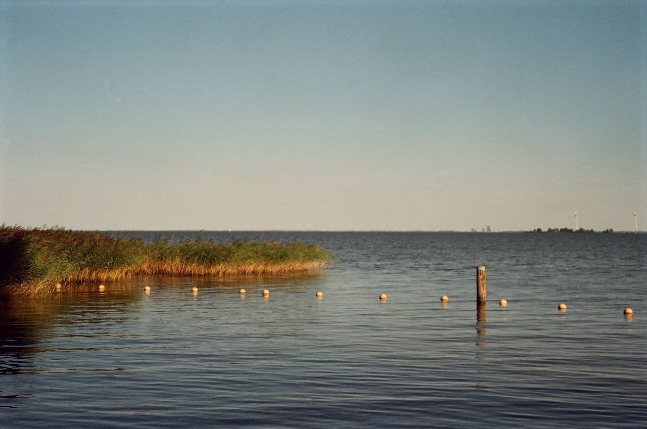 The sea as seen from the shores of Monnickendam, Netherlands